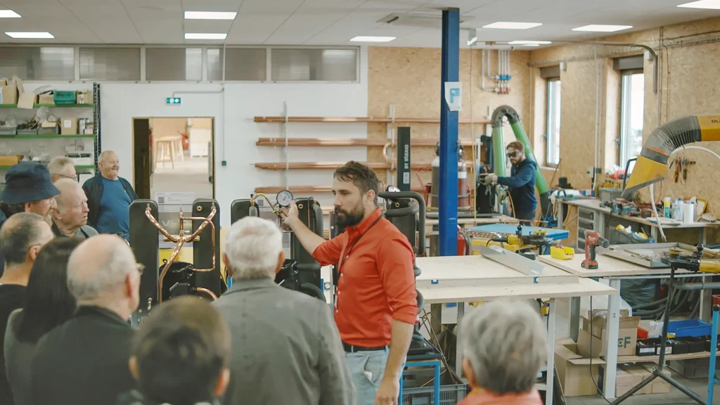 Visite de l'atelier VIVRECO Jeanménil