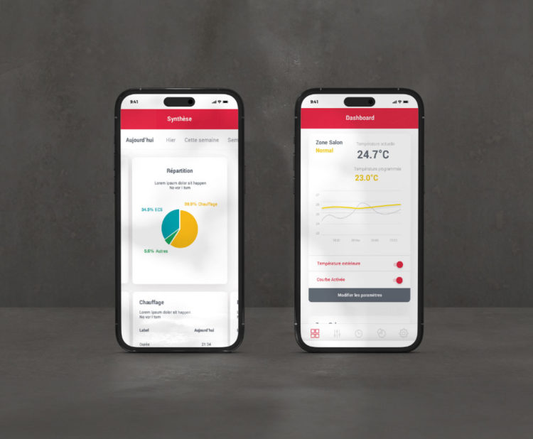 Application Wevcontrol Vivréco smartphone