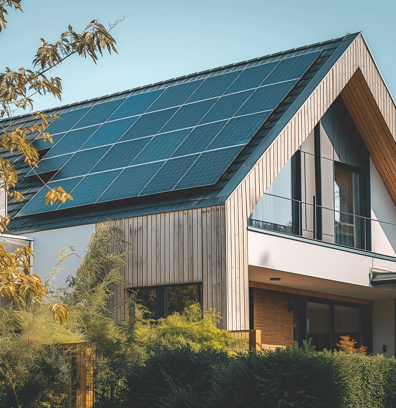 Produire électricité panneaux solaires